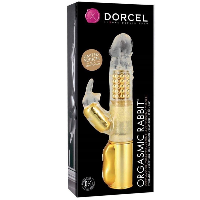 Wirbator królik dorcel orgasmic rabbit 25cm 7tryb